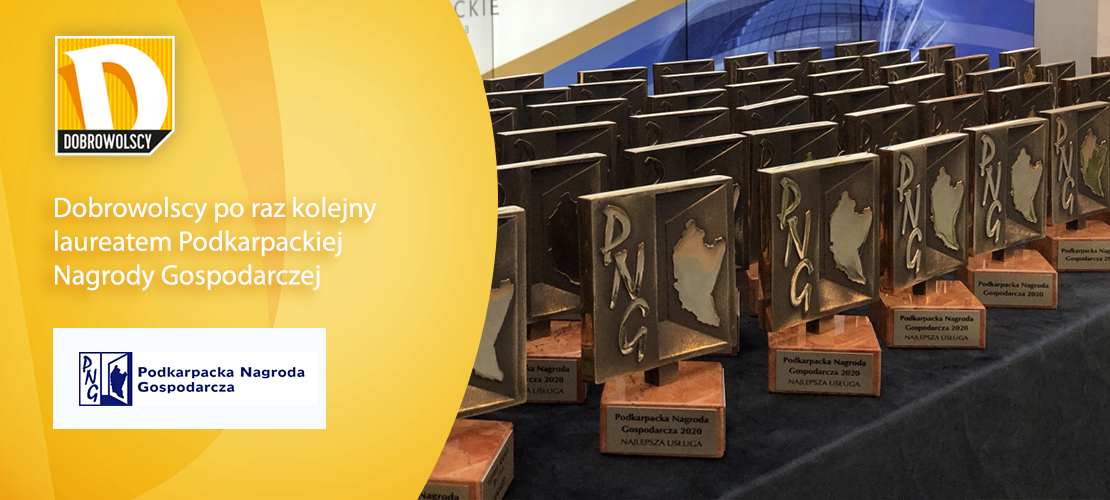 Dobrowolscy po raz kolejny laureatem Podkarpackiej Nagrody Gospodarczej