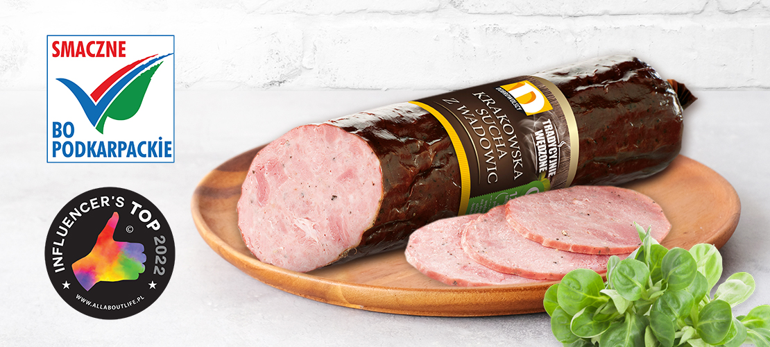 Krakowska sucha z Wadowic z kolejnymi nagrodami!