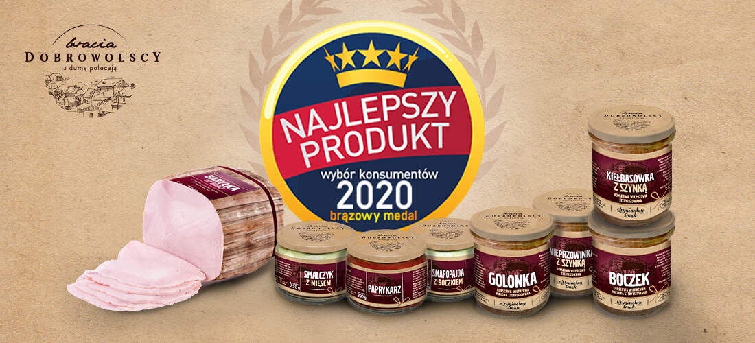 NAJLEPSZY PRODUKT 2020 – Wybór konsumentów®