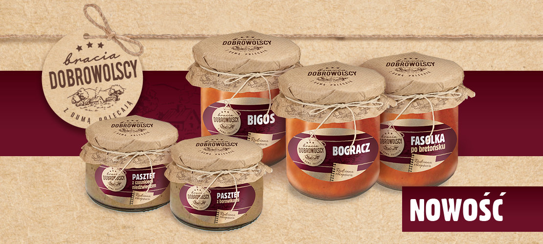 Słoikowe nowości od Braci Dobrowolskich